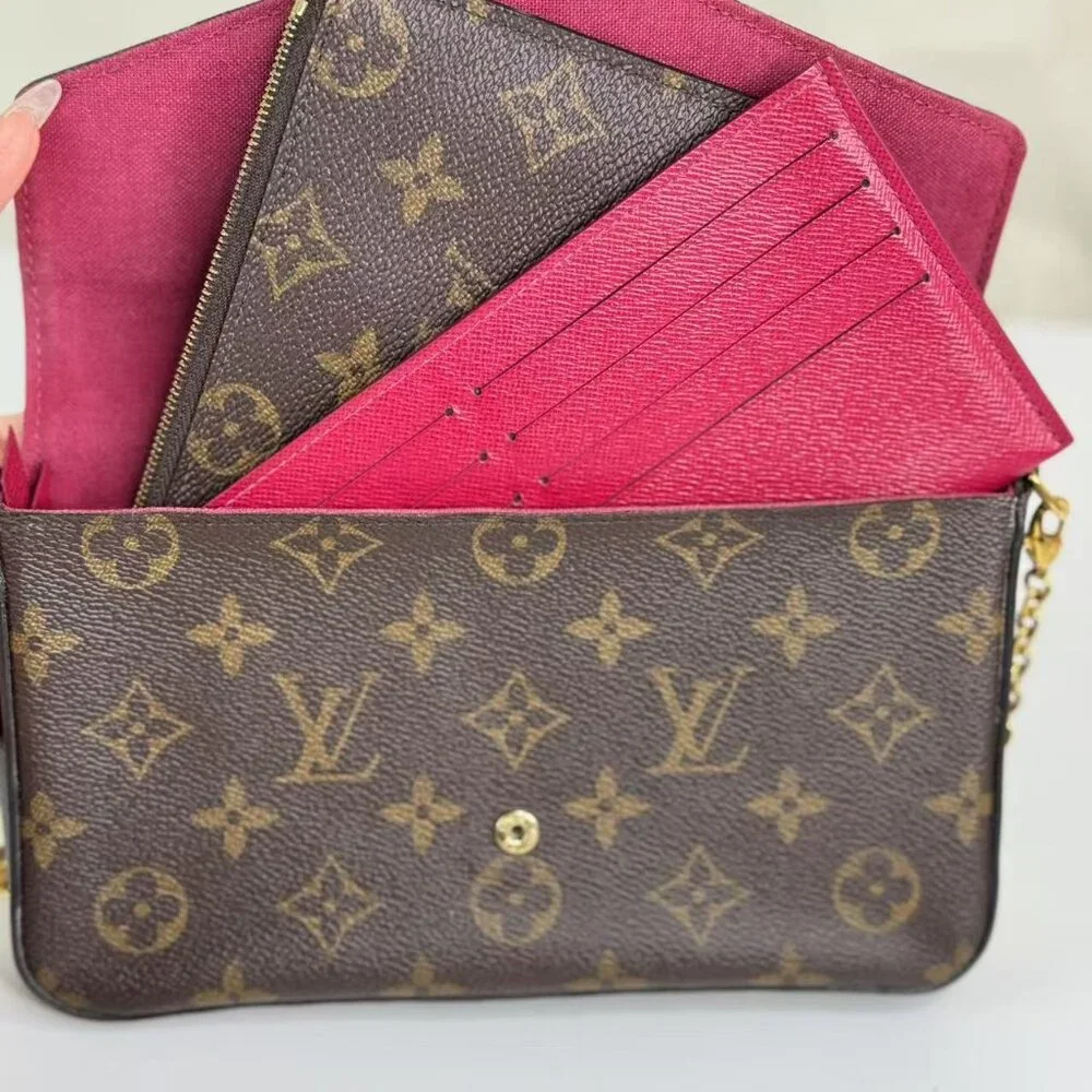 Louis Vuitton Felicie Shoulder bag Monogram Canvas - Picture 8 of 8